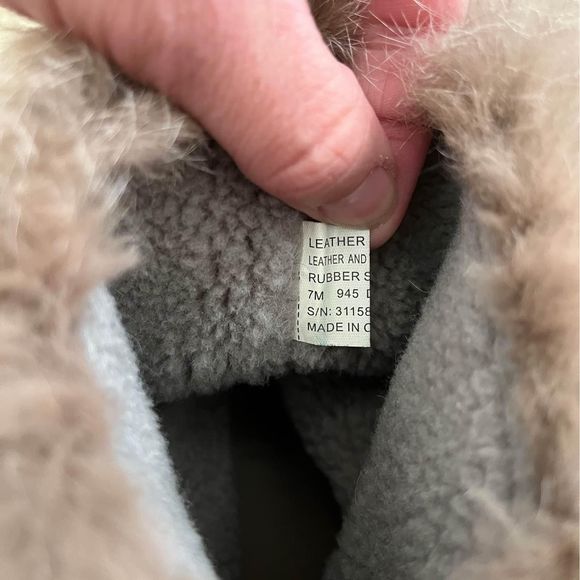 Tory Burch Anjelica Suede and Rabbit Fur Boot - Brown - size 7 - Picture 9 of 10